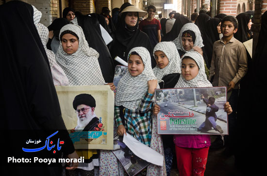 گزارش تصویری/ گرمای 50 درجه ای اهواز هم مانع از خلق حماسه نشد