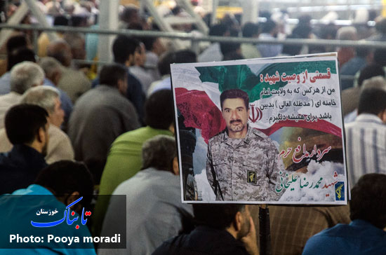 گزارش تصویری/ گرمای 50 درجه ای اهواز هم مانع از خلق حماسه نشد